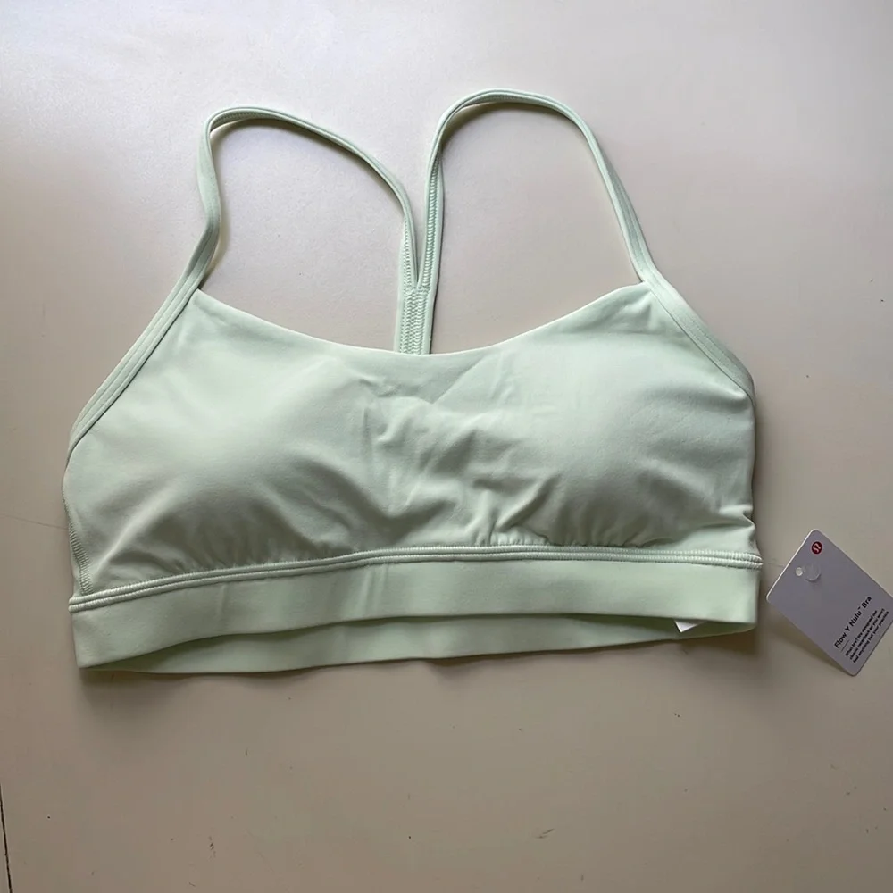 Lululemon Matcha Magic Flow Y Bra Size 8 - Picture 2 of 6